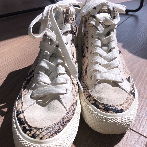 rag and bone snakeskin sneakers